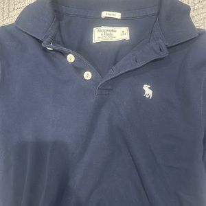 navy boys tshirt three buttons